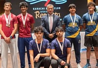 DIB Pakistan hosts indoor rowing event at International Inter-School Regatta in Karachi