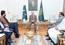 PM Shehbaz meets KP CM Afridi, stressing federal–provincial coordinaiton