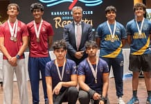DIB Pakistan hosts indoor rowing event at International Inter-School Regatta in Karachi