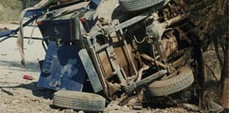 Six police officers martyred in bomb blast in KP: police